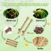 AGYM Cat Silvervine Stick Toy Set - Natural Chew Toys for Cats | Promotes Dental Health, Relaxation, and Digestion | Non-Addictive and Safe | 4 Pack - Buy Online on SooperMarket.com