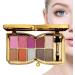 10 Colors Glitter Eyeshadow Pallet Shimmer Colorful Eyeshadow Palette Makeup Diamond Bright Makeup Shimmery Highly Pigmented Waterproof Long-lasting Sweatproof Practice Make Up - Buy Online on SooperMarket.com