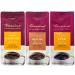 Teeccino Herbal Coffee Variety Pack - Hazelnut, Mocha and Java - Ground Herbal Coffee Thats Prebiotic, Caffeine-Free & Acid Free, Dark Roast, 11 Ounce (Pack of 3)
