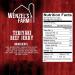 Wenzel's Farm Teriyaki Beef Jerky 10 oz Value Pack - Naturally Smoked, No MSG, Gluten Free - Buy Online on SooperMarket.com