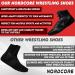 North Core Mat Ace Wrestling Shoes - Light Martial Arts & Boxing Shoes - High Traction Weight Lifting Footwear for Men & Women - Size 38 EU - Black - Buy Online on SooperMarket.com