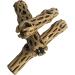Awesome Aquatic Natural Cholla/Choya Wood 3 Pieces 6 for Shrimp Habitat and Food Treat Hermit Crabs Plecos Aquarium Decoration Lowers pH Hideouts and Chew Toys Reptiles Thorn Free Dried Organic 3 pc 6 inch - Buy Online on SooperMarket.com