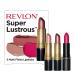 Revlon Super Lustrous Lipstick Set - 3 Piece High Impact Multi-Finish Gift Set - Buy Online on SooperMarket.com