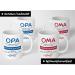Gift Set for Grandma & Grandpa - Christmas Gift Idea - Ceramic Cups with Sweet Sayings - Perfect Grandson Gift (330ml) - 2 Set in Red & Blue - Buy Online on SooperMarket.com