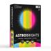 Astrobrights Color Cardstock -Bright Assortment 65 lb Cover Weight 8.5 x 11 Assorted 250/Pack