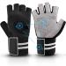 Astaresk 'Rock-Climber' Workout Gloves Weight Lifting Gym Gloves with Wrist Wrap Support for Men Women, Full Palm Protection, for Weightlifting, Training, Fitness, Exercise Hanging, Pull ups Large