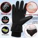 LECEVOCY Winter Warm Thermal Snow Gloves - Waterproof, Windproof, Touchscreen Ski Gloves for Cold Weather -30, Ideal for Work, Hiking, Running, Cycling, Riding, and Outdoor Activities - Men & Women (Black, Medium) - Buy Online on SooperMarket.com