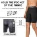 YUSHOW Men's Compression Shorts with Pocket - Quick Dry Spandex Sports Running Underwear - Black, Medium - Buy Online on SooperMarket.com