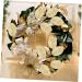 CORHAD 200pcs Faux Flowers Leaf Faux Crafts Leaves Fabric Floral Leaves Snowflakes Silicone Molds Boutonniere Leaves Home Supply Corsage Leaf Office Polyester Small Leaves Charm 10.5X3.2cm Golden - Buy Online on SooperMarket.com