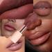 4Pcs Semi-Matte Nude Lipstick Set - Long Lasting Waterproof & Pigmented Velvet Finish for Women | Ideal Neutral Lip Makeup - Buy Online on SooperMarket.com