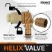 SOURCE Outdoor Helix Valve Kit - High-Flow Bite Valve for Full Flow - QMT Quick Connect Mechanism - Dirt Shield - Coyote - Buy Online on SooperMarket.com