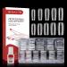 Square Nail Tips BOLASEN Clear Square False Nails with Glue 500Pcs Square Full Cover False Nail Tips Clear Fake Nails Squoval Shape Acrylic Nail Tips for Nail Salon & Home DIY 10 Sizes 501 Count (Pack of 1)