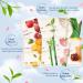 Hydrating Face Sheet Mask 8 Pack with Green Tea, Aloe Vera, Pomegranate - Anti Aging and Moisturizing Skin Care Gift Set - Buy Online on SooperMarket.com