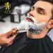 Cambridge Cut Throat Luxury Men's Shaving Brush - Premium Synthetic Silvertip Badger Bristles for Soap, Foam, or Cream - Vegan Friendly Male Grooming Gift - Buy Online on SooperMarket.com