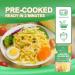 Pack of 10 DIET COOKER Premium Shirataki Oat Fettuccine Noodles - Keto & Vegan Friendly, Zero Net Carbs, Low Calorie Pasta - 9.52 oz (Pack of 10) - Buy Online on SooperMarket.com