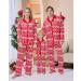 Christmas Matching Family Pyjamas Set - Red Xmas Sleepwear for Adults, Kids & Baby 12-18 Months - Buy Online on SooperMarket.com