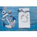 Luxury Ocean Themed Dolphins Fingertip Towels - 6-Piece Set 12x20 Inches - Buy Online on SooperMarket.com