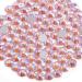 Beadsland 1440 pieces flat back rhinestones nail crystals rhinestones for nails light pink SS20 (4.6-4.8mm) light pink from SS20/1440PCs