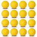 CHAMPKEY Practice Foam Golf Balls 16 Pack | Limited Flight Golf Balls | True Spin and Feel Training Balls Ideal for Indoor and Outdoor Training Yellow