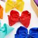 Sparkly Rhinestone 8-Inch Hair Bows Clips - 14 Piece Set for Girls, Toddlers, and Teens - Buy Online on SooperMarket.com