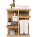 Sorbus 360 Bamboo Cosmetic Organizer - Multi-Function Storage Carousel for Makeup, Toiletries, and More - Ideal for Vanity, Desk, Bathroom, Bedroom, Closet, Kitchen - Eco-Friendly Bamboo - Buy Online on SooperMarket.com