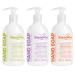 Sapadilla Liquid Hand Soap - Three Scent Variety - Made with 100% Pure Essential Oil Blends Cleansing & Moisturizing Aromatic & Fragrant Hand Soap Plant Based Biodegradable 12 Ounce (Pack of 3) Variety Pack 12 Fl O...