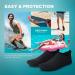 SEEKWAY Water Shoes - Quick Dry Aqua Socks for Beach, Pool & Surf - Black SK002 - Size 8.5-9.5 Women/7.5-8.5 Men - Buy Online on SooperMarket.com