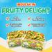 Sweetzone Yellow Belly Snakes Tub Filled With Gummy Snakes Snacks Fun For The Entire Family | 742g of Yellow Bellies Halal Jelly Sweets | Experience The Taste of a Mixed Fruit Yellow Belly Treat - Buy Online on SooperMarket.com