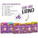 Organic Keto Konjac Slim Pasta - Carb-Free Noodles | Shirataki Fettuccine & Spaghetti - Gluten-Free Rice | Ready to Eat (200g) Pack of 6 - Buy Online on SooperMarket.com