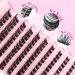 120Pcs DIY Natural Look Wispy Cluster Lash Extensions - 8-16MM D Curl Individual Lashes for Home Use - Reusable Individuals (Pretty) - Buy Online on SooperMarket.com