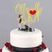 Arthsdite 1Pc Officially Done Cake Topper Divorce Cake Decoration Single Divorce Freedom Cake Topper for Broken Up Free at Last Bye Felicia Newly Unwed Party Decoration - Gold Glitter - Buy Online on SooperMarket.com