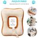 Frienda 2-Piece Adjustable Cat E-Collar | Cute Toast Neck Cone Collar for Kittens and Cats - Buy Online on SooperMarket.com