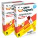 Pure Organic Layered Fruit Bars, Strawberry Banana, Gluten Free, Vegan Fruit Snacks (24 Bars)