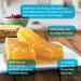 Palermo Honeycomb - 100% Edible, All-Natural Gourmet Raw Honeycomb - 14 oz Pack of 1 - Buy Online on SooperMarket.com