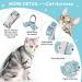 Buy Petom Flower Pattern Cat Dishes & Adjustable Leash - Perfect for Small & Medium Cats - Break-Proof Design - Light Green - Buy Online on SooperMarket.com
