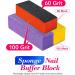16 Pcs Nail Files & Buffers Set - OVLUX Professional & Home Nail Buffer Block Tool - Double Sided Grit Files for Natural Nails - 7 Step Nail Strips - Buy Online on SooperMarket.com