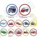 Potty Training Boys Toilet Targets - 120 Pieces Cars Style Flushable Pee Targets for Toddlers - Buy Online on SooperMarket.com