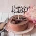 Arthsdite 1 Pc Happy 60th Birthday Cake Topper 60 Cake Topper Happy 60 Birthday Cake Decoration for 60th Cheers to 60 Birthday Party Decoration Supplies - Black Glitter Black 60 - Buy Online on SooperMarket.com