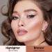 2 PCs Contouring Stick Set - Cream Bronzer & Highlighter for Long-Lasting Face Make-up | Universal Shade - Enhance Your Contours & Glow - Buy Online on SooperMarket.com