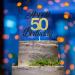Sumerk 50th Birthday Cake Attachments | Gold & Black Party Decoration Accessories | Perfect for 50th Birthday Celebrations - Buy Online on SooperMarket.com