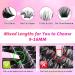 wiwoseo Russian Cluster Lashes Kit - Individual Eyelash Extensions with Glue (0.07D Volume, 9-16MM) - Buy Online on SooperMarket.com