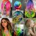 12 PCS Pink Hair Extensions Clip in 22Inch Pink Hair Extensions Colorful Straight Extensions Hair Highlights Accessories for Kid Girls Women Party Hair Decor 12pcs-Pink - Buy Online on SooperMarket.com