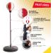 Whoobli Punching Bag for Kids with Boxing Gloves | Adjustable Stand | Boxing Bag Set Toy for Boys & Girls | Ages 3-10 (Red White) - Buy Online on SooperMarket.com