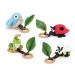Apple Park Crawling Blue Birdie Teething Baby Toy - Organic Cotton & Bamboo Ring - Buy Online on SooperMarket.com