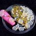 Heart Nail Rhinestones Nail Ornament White Auroras Transparent Illusions Three Dimensionals Resin Rose Ornament Short Clear Press on Nails 1 count (Pack of 1) GD1 - Buy Online on SooperMarket.com