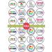 24 PRECUT Autism Awareness Edible Cupcake Toppers - Jigsaw Theme Premium Thickness SWEETENED Vanilla - Wafer Card disc Cake Decorations - Buy Online on SooperMarket.com