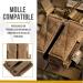 OneTigris MOLLE Tactical Pistol Magazine Pouch | M1911/92F/GLOCK | Reusable Brown Packaging - Shop Internationally! - Buy Online on SooperMarket.com