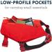 Luffwear Dog Dishes with Built-in Bags | All-Day Comfort for Small Breeds | Perfect for Short Trips & Everyday Use - Red Sumac - Buy Online on SooperMarket.com