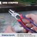 WORKPRO Diagonal Cutting Pliers with Wire Stripper 200mm Heavy Duty Cr-V Wire Cutters Multi-Function High Leverage Side Cutters Industrial Pliers - Buy Online on SooperMarket.com