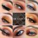 Ecofavor 9-Color Brown Eyeshadow Palette - Natural Matte, Shimmer, Glitter | Highly Pigmented, Waterproof | Easy to Blend Naked Earth Tones Makeup Palette - Buy Online on SooperMarket.com